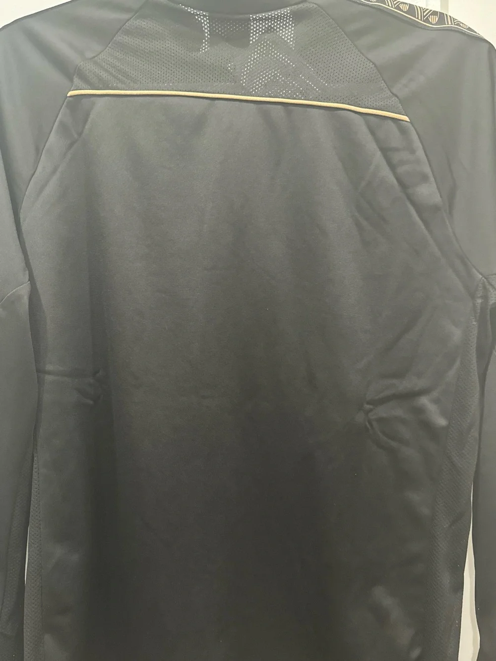 Puma King Black Jacket with Gold Accents